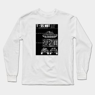 T-55 TANK Long Sleeve T-Shirt